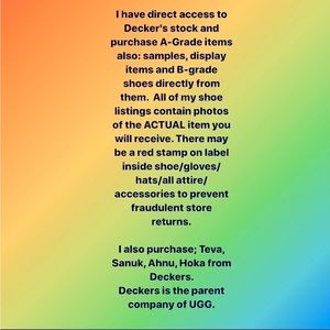 How I get my merchandise from UGG